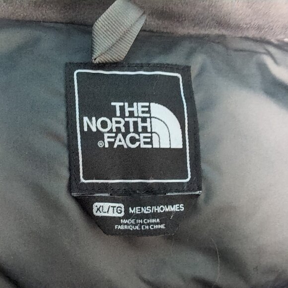 The North Face Navy Blue Nuptse 550 Down Parka Men Size XL - Picture 4 of 7
